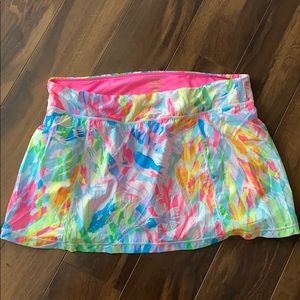 Sparkling sands Lilly Pulitzer  skirt skort L NWT